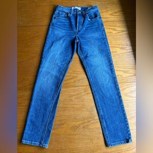 Aritzia Denim Forum Yoko 25” High Rise Slim